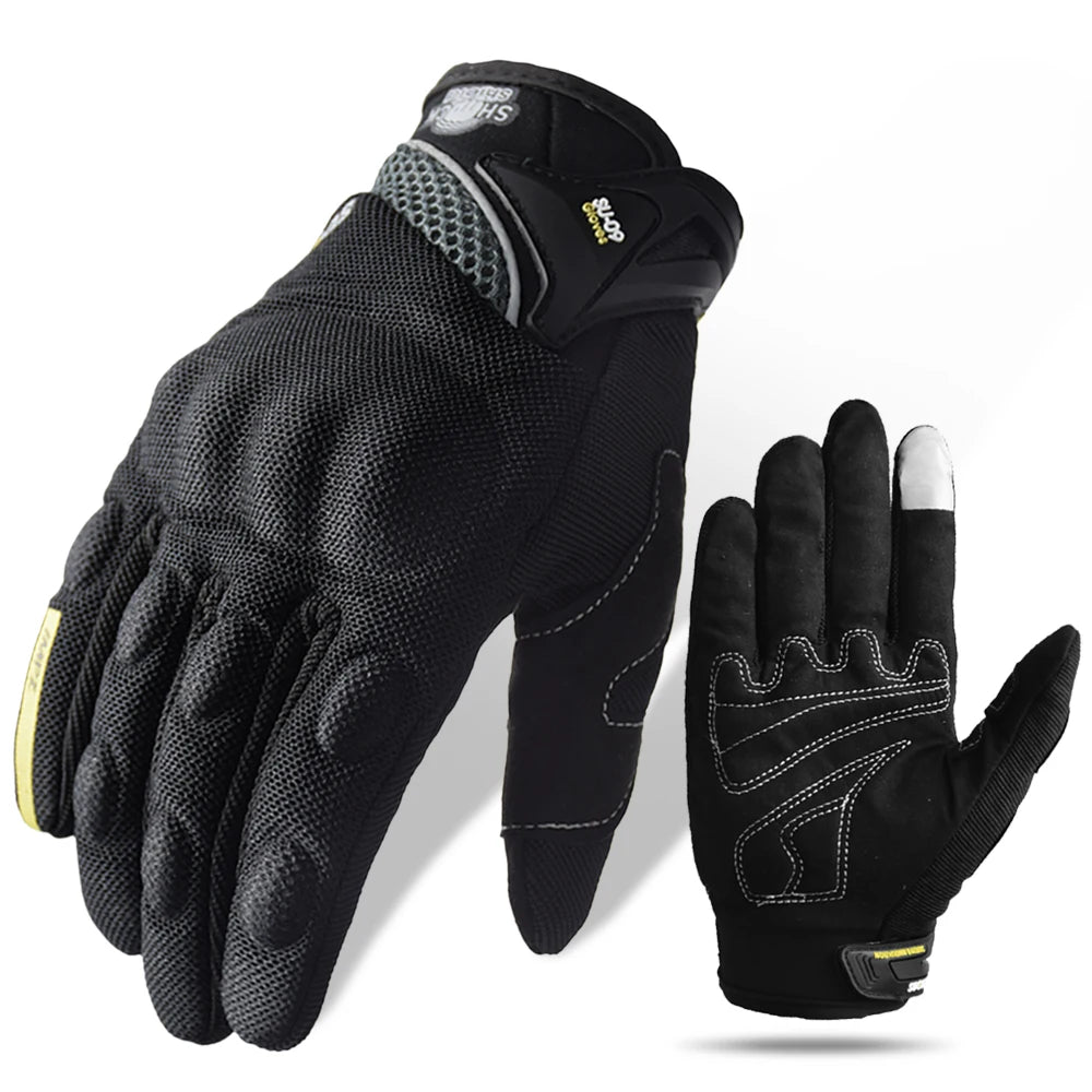 SUOMY Motorcycle Riding Gloves – Touchscreen, Breathable, Wear-Resistant