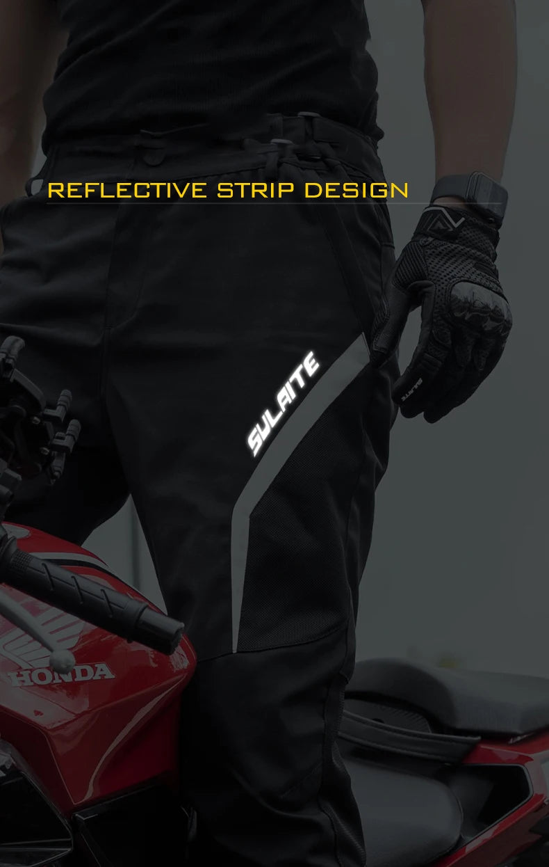 DUOGAO Breathable Mesh Motorcycle Riding Pants