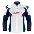 DUHAN Summer Breathable Motorcycle Riding Jacket – Ventilated Mesh, CE-Tested Armor, Reflective