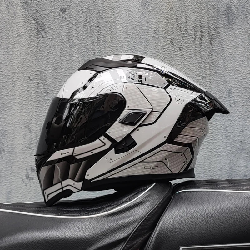 ORZ Modular Flip-Up Double Visor Motorcycle Helmet – 3C + DOT Certified, Dual Visor, 3-Channel Ventilation