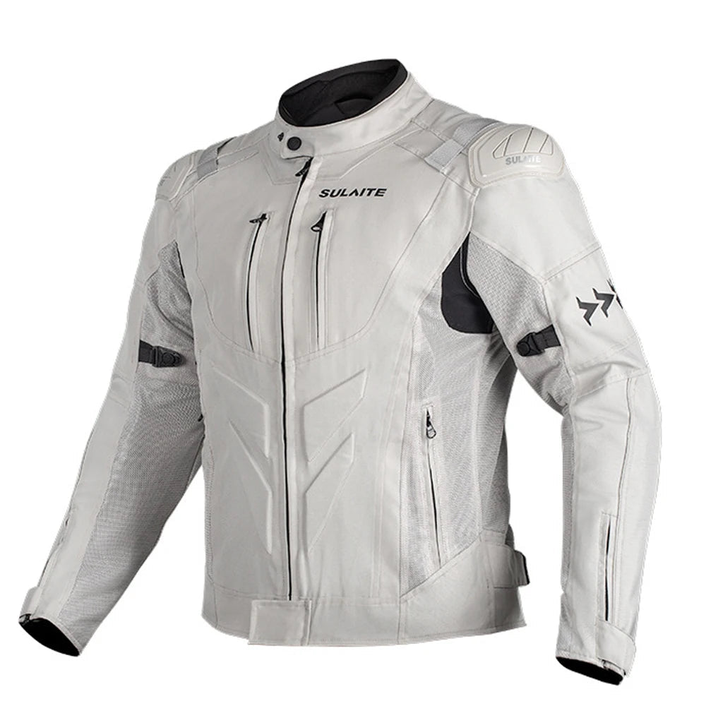 HEROBIKER Motorcycle Jacket &amp; Pants Set – CE-Certified Armor, 600D Oxford, TPU + EVA Protection, Mesh Ventilation