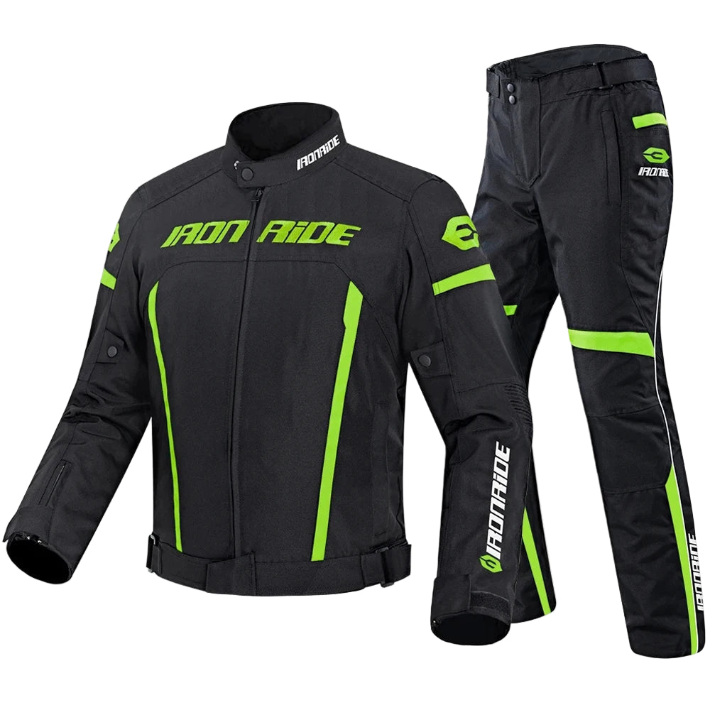 HEROBIKER Unisex Waterproof &amp; Breathable Motorcycle Jacket – CE Protective Gear