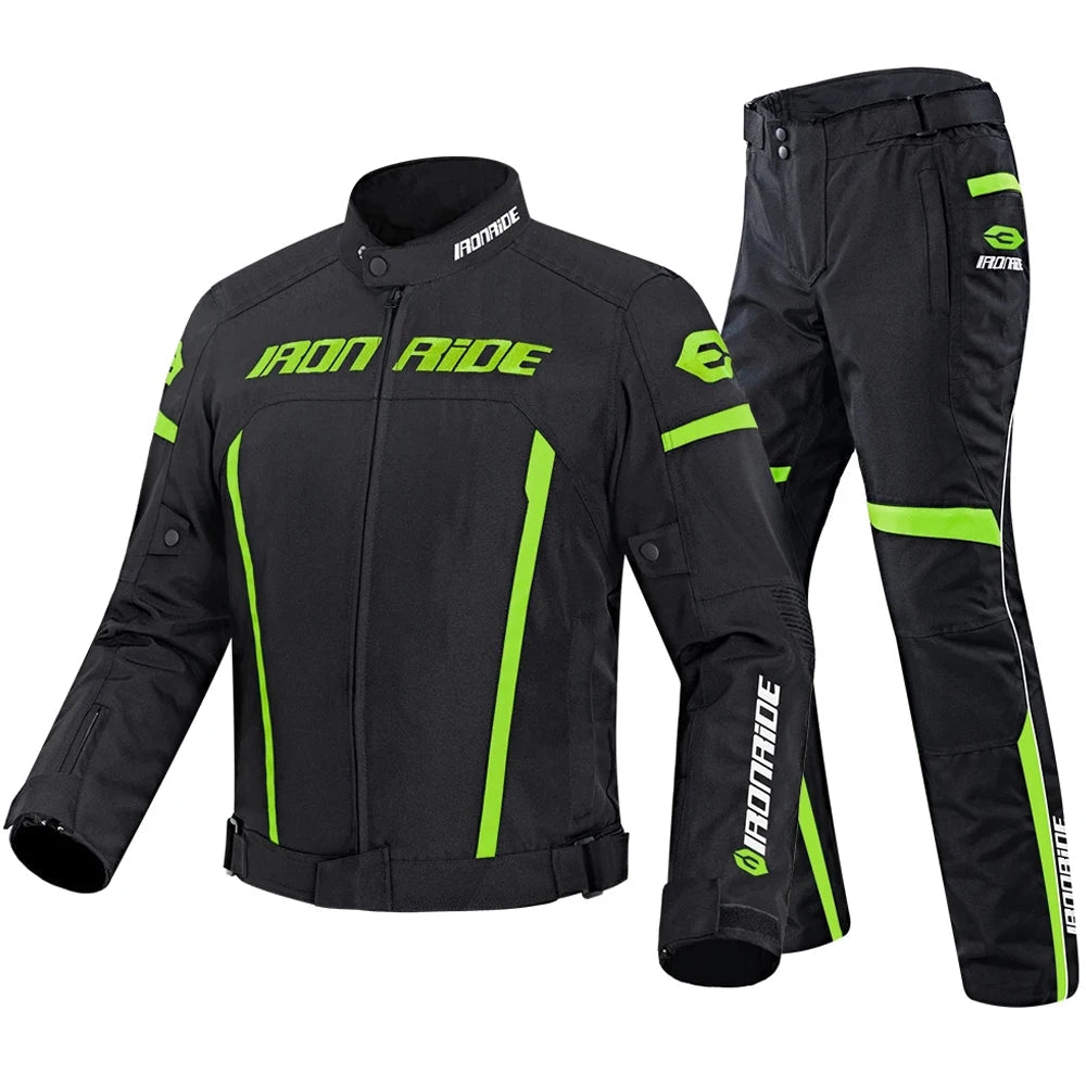 HEROBIKER Unisex Waterproof &amp; Breathable Motorcycle Jacket – CE Protective Gear