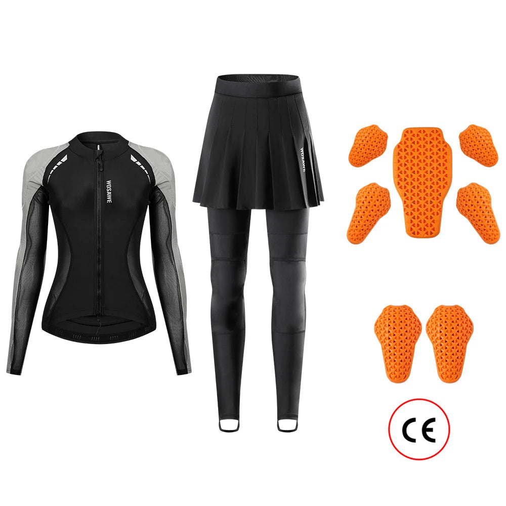 WOSAWE Women’s Motocross Full Body Armor Suit