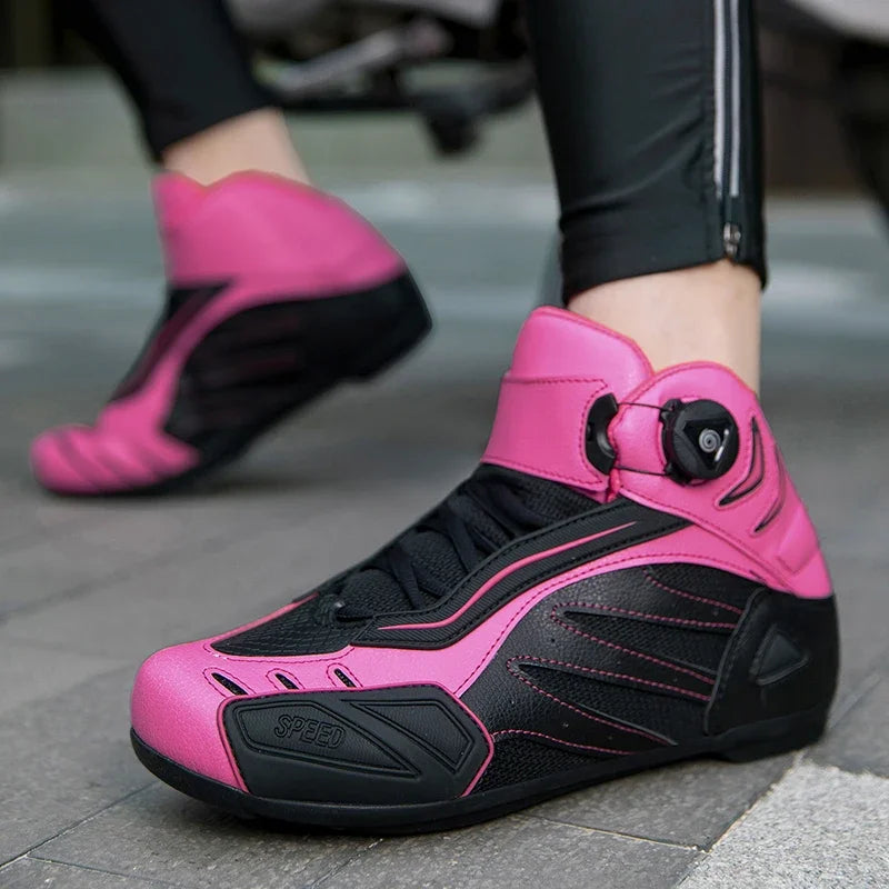 YUYIN Men’s Ankle Boots – Breathable Leather &amp; Spandex Outdoor Shoes