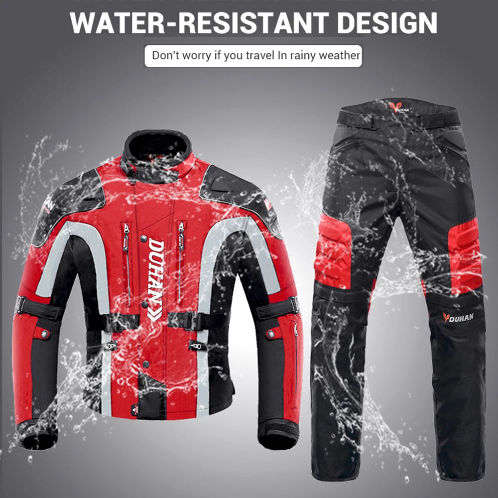 DUHAN Motorcycle Suit – All-Weather Riding Protection