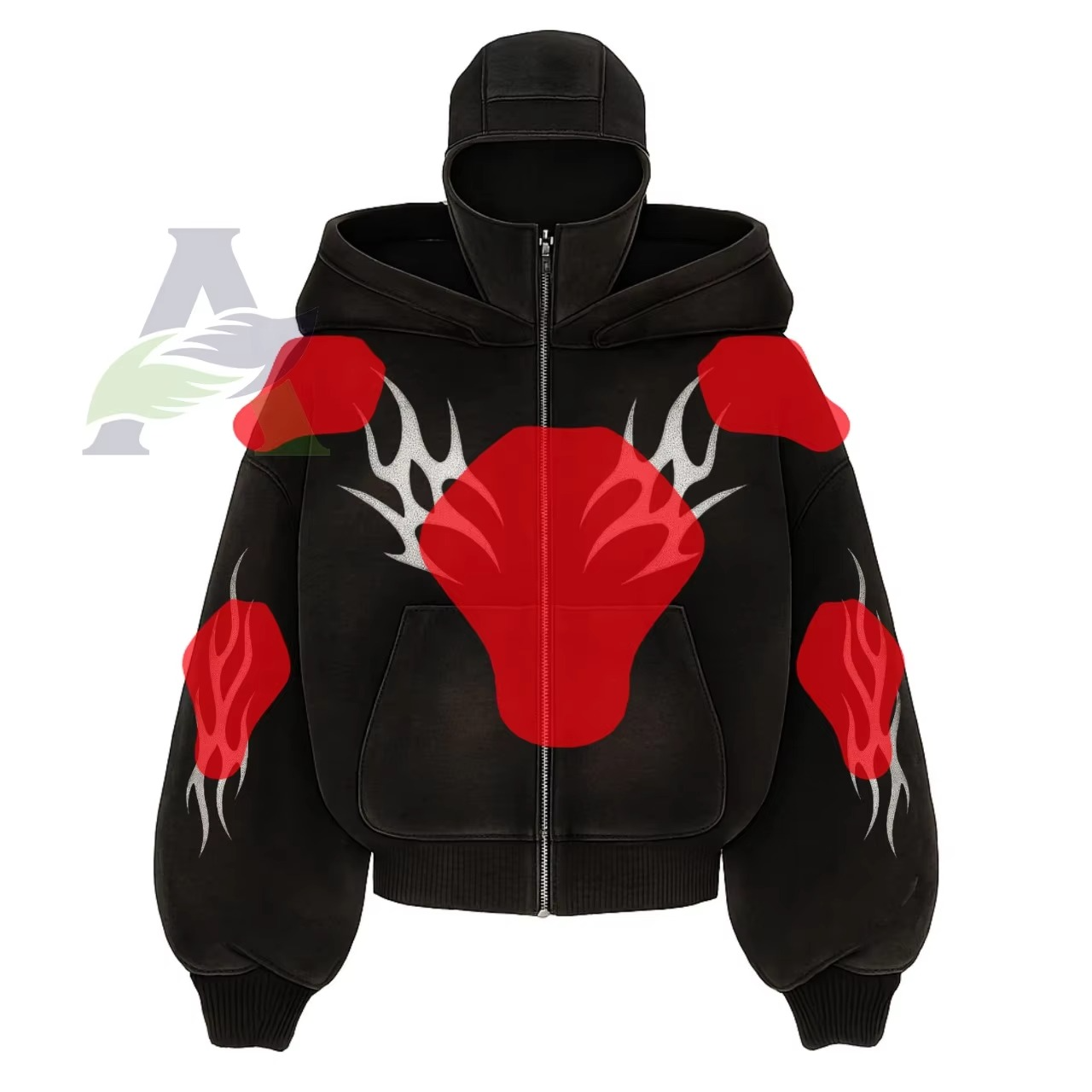 Lane ProMotor Kevlar® Armored Motorcycle Hoodie – All-Season Protective Riding Hoodie