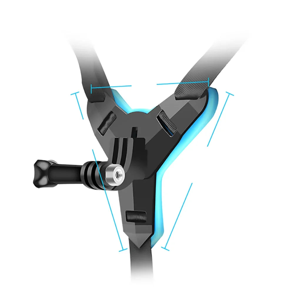 NEELU Full Face Helmet Chin Mount – Action Camera Holder