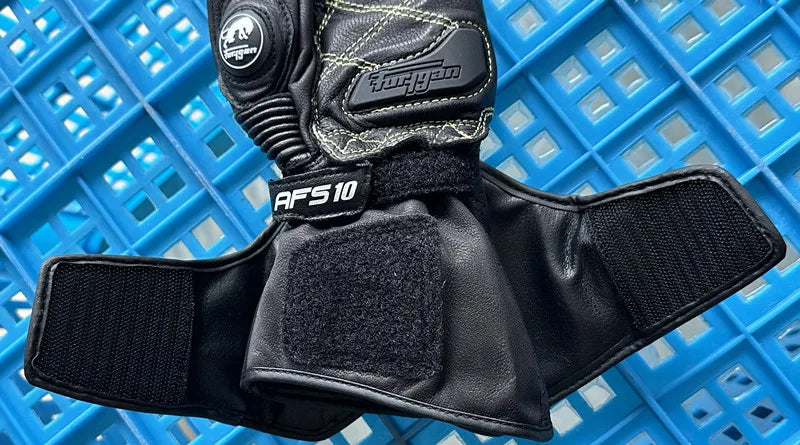 Genuine Leather Full Finger Motorcycle Riding Gloves