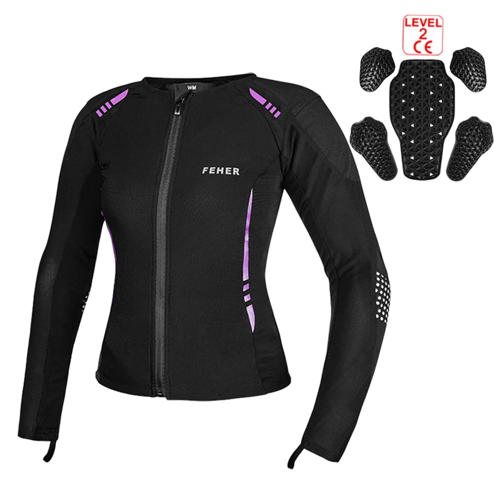 ALPINES FOX Women’s Motorcycle Armor Jacket