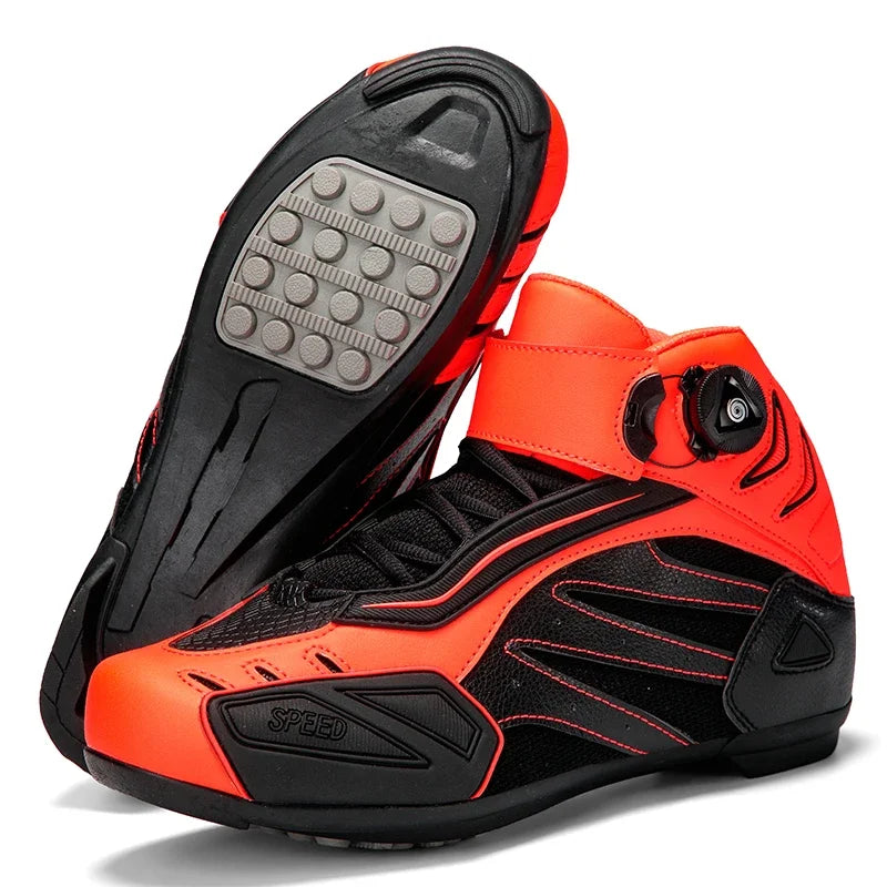 YUYIN Men’s Ankle Boots – Breathable Leather &amp; Spandex Outdoor Shoes